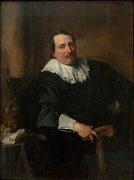 Anthony Van Dyck Portrait of Theodoor Rombouts oil on canvas